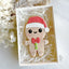 Gingerbread Man with Santa Hat Cutter & Debosser Set (Little Biskut) LARGE 60mm x 90mm