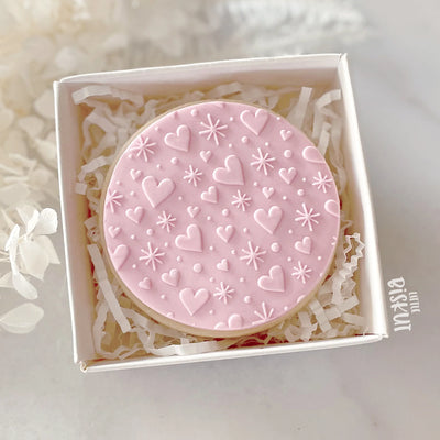 Heart Pattern Debosser (Little Biskut Level Up!)
