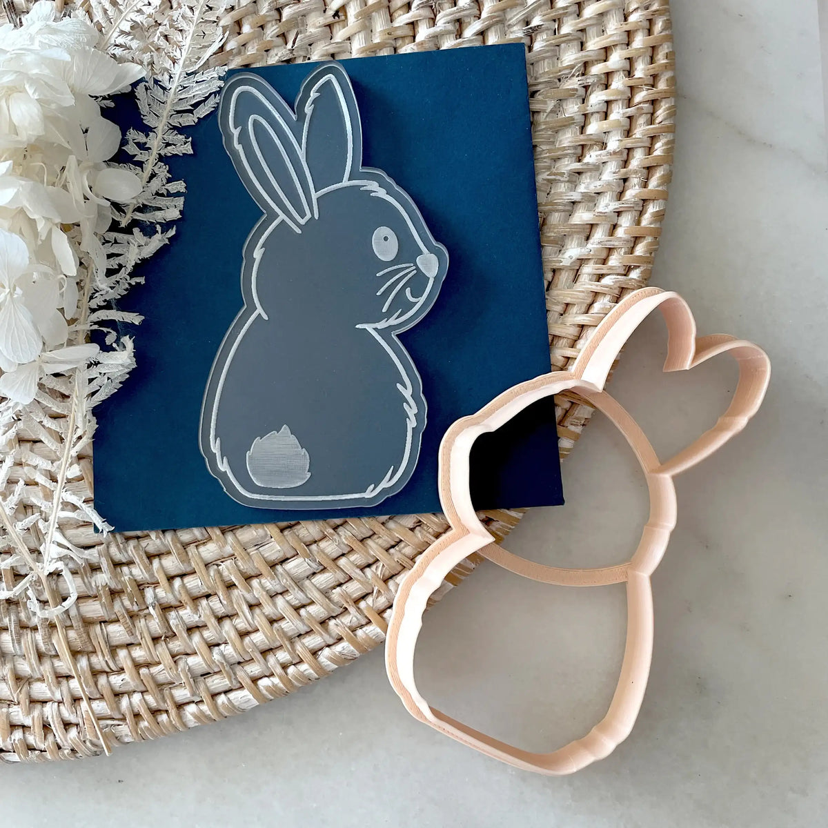 Bashful Bunny Cutter & Debosser Set (Little Biskut Level Up!)