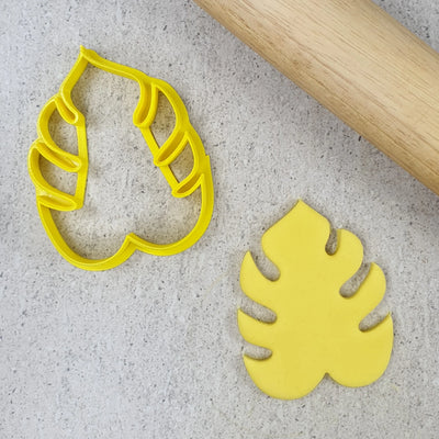 Cookie Cutter Monstera Leaf 76mm