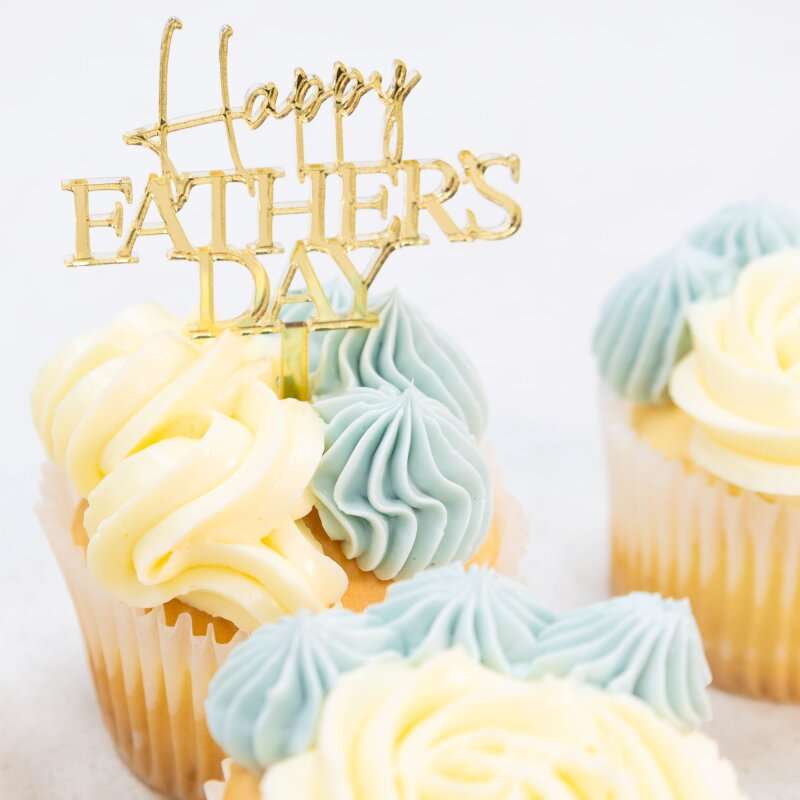 Sweet Cartel - Cupcake Charm/Topper - Happy Father's Day