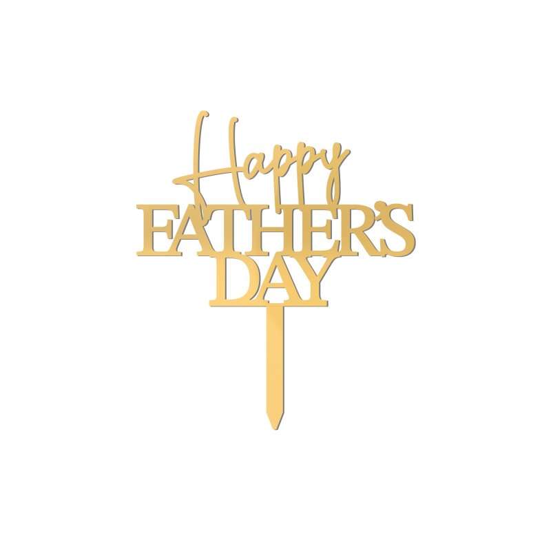 Sweet Cartel - Cupcake Charm/Topper - Happy Father's Day – view 2