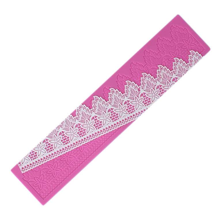 PEACOCK 3D Cake Lace Mat - by Claire Bowman – view 3