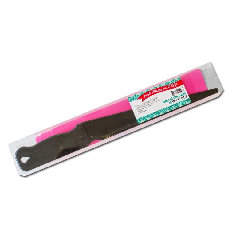 Small Silicone Mat & Knife (Sugar Crafty) – view 2
