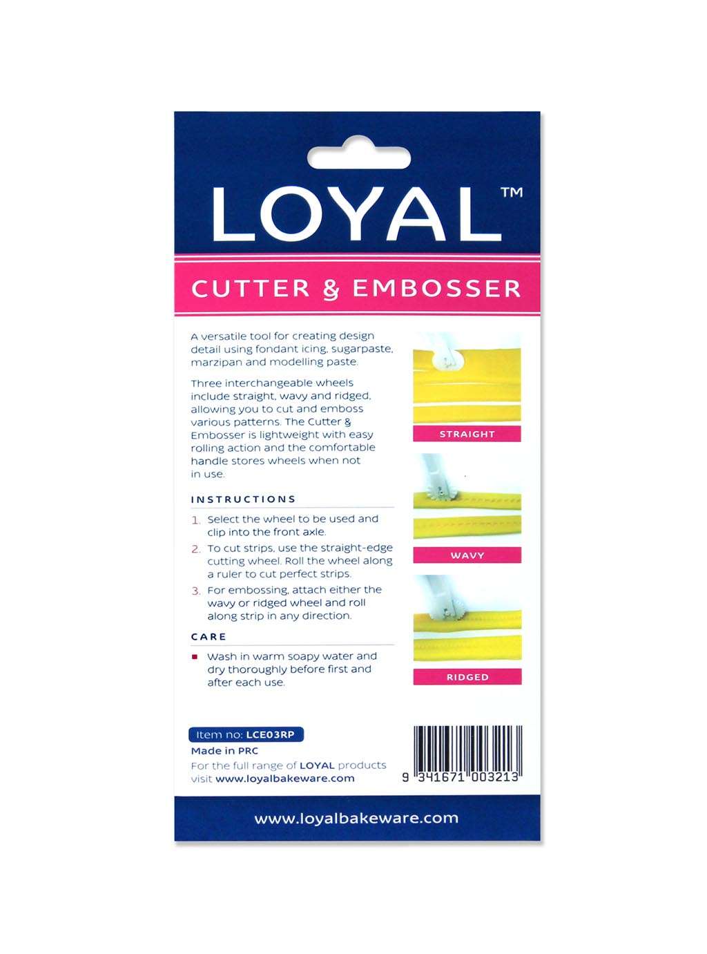 Icing Cutter & Embosser Loyal – view 2