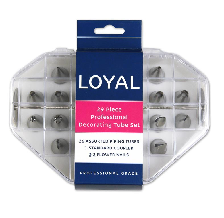 PIPING SET Loyal Decorating 29 Piece S/S