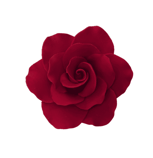 Edible Rose Large Red
