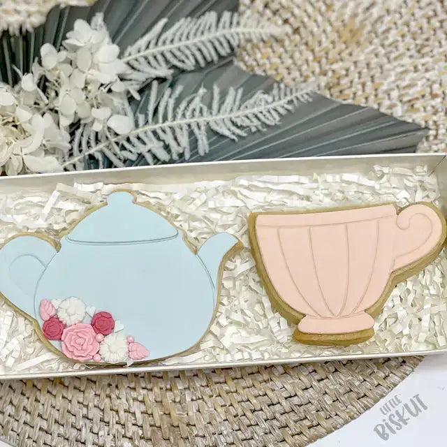 Tea Cup Cutter & Embosser Set (Little Biskut) – view 3