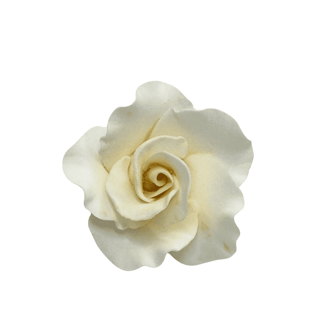 Edible Rose Large Ivory