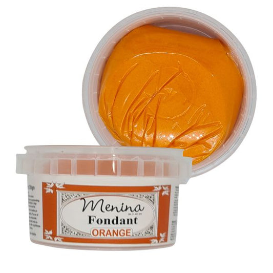 Icing 250g Fondant Orange Menina Products