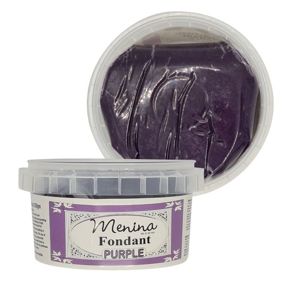 Icing 250g Fondant Purple Menina Products