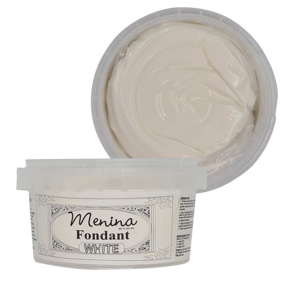 Icing 250g Fondant White Menina Products