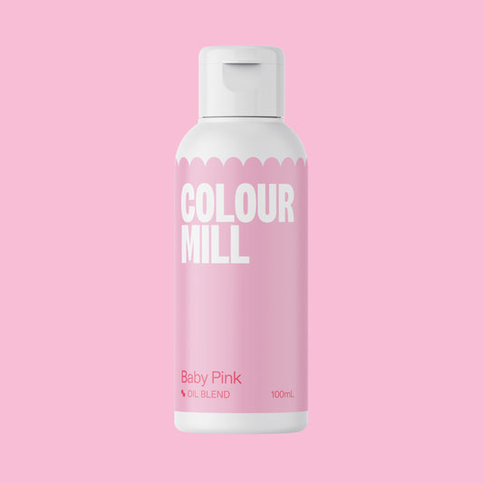 Food Colour Baby Pink Colour Mill Oil 100ml