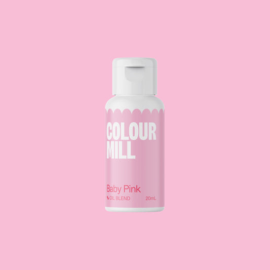 Food Colour Baby Pink Colour Mill Oil 20ml