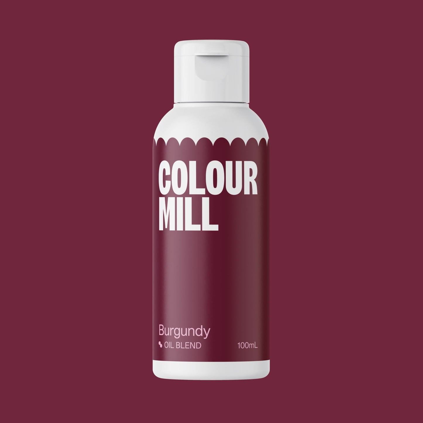 Food Colour Burgundy Colour Mill Oil 100ml