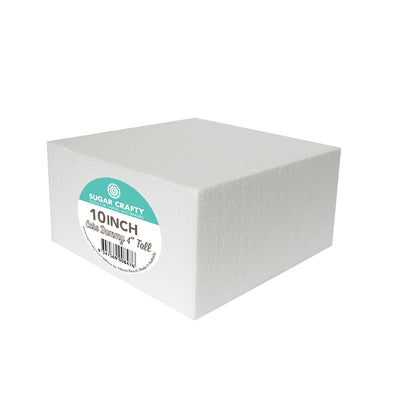 Cake Dummy Square 10" x 4" High