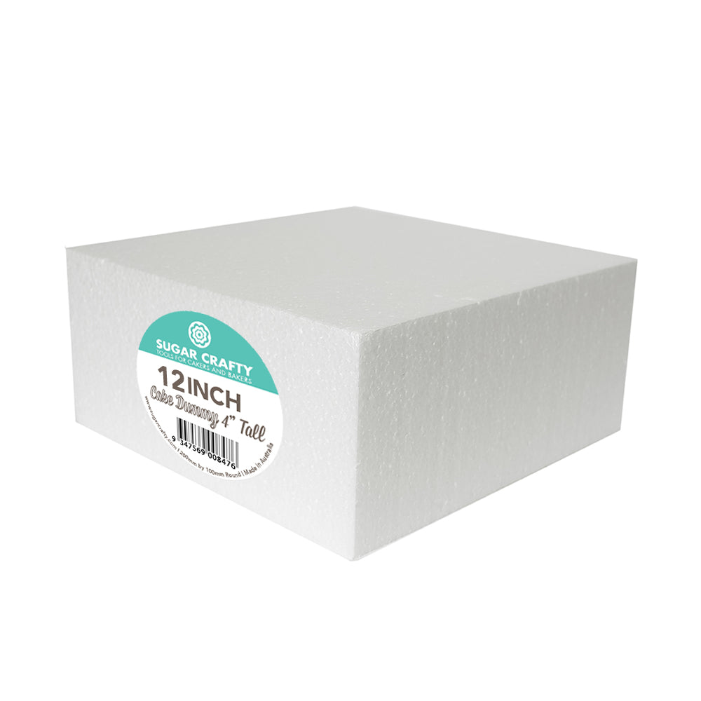 Cake Dummy Square 12" x 4" High