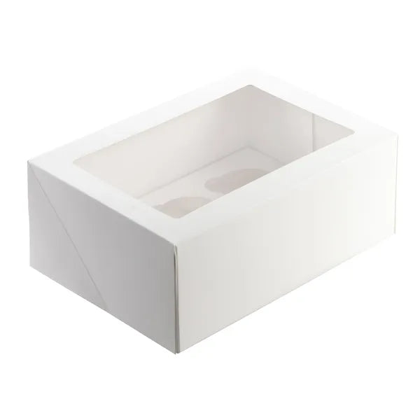 CUPCAKE BOX 6 HOLE MONDO