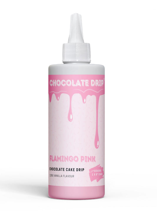 Chocolate Drip Flamingo Pink 125g