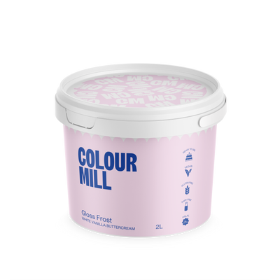 Buttercream Icing 2L Gloss Frost Colour Mill