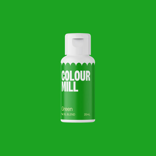 Food Colour Green Colour Mill Oil 20ml