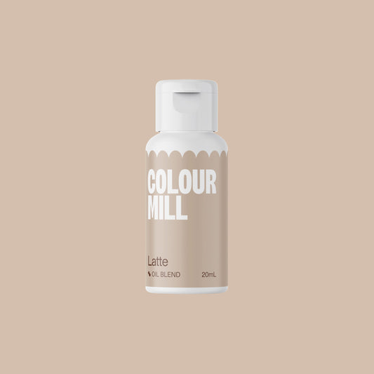 Food Colour Latte Colour Mill Oil 20ml