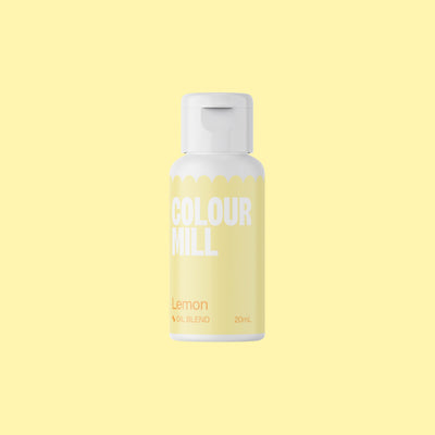 Food Colour Lemon Colour Mill Oil 20ml