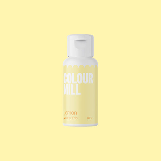 Food Colour Lemon Colour Mill Oil 20ml
