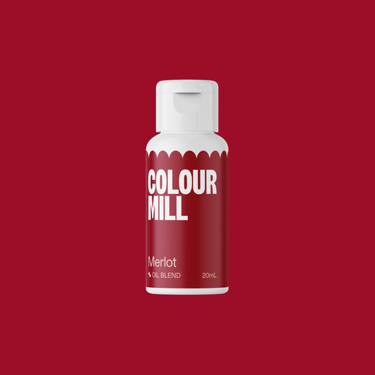 Food Colour Merlot Colour Mill Oil 20ml