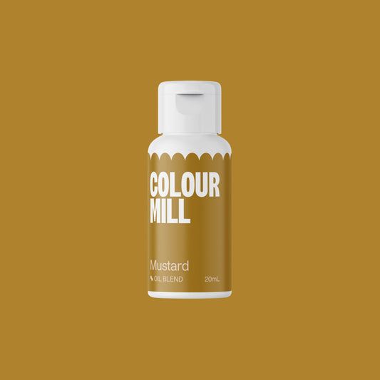 Food Colour Mustard Colour Mill Oil 20ml