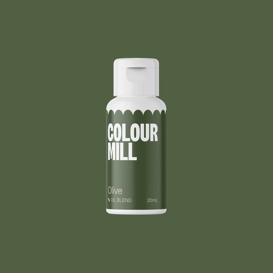 Food Colour Olive Colour Mill Oil 20ml