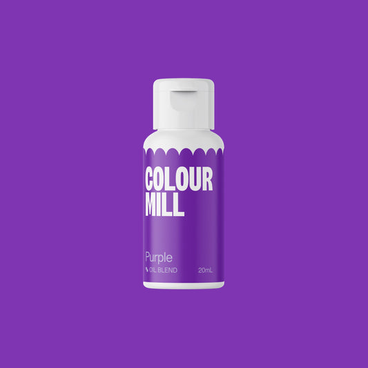 Food Colour Purple Colour Mill Oil 20ml