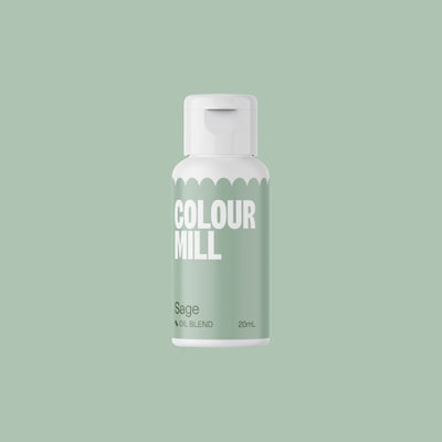 Food Colour Sage Colour Mill Oil 20ml