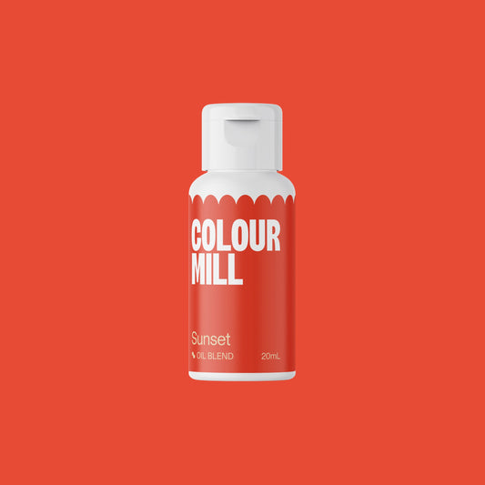 Food Colour Sunset Colour Mill Oil 20ml