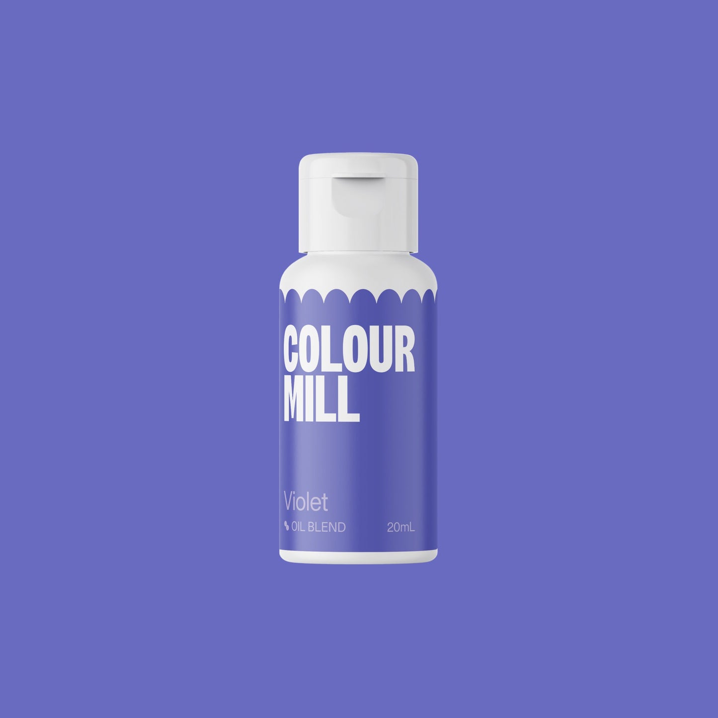 Food Colour Violet Colour Mill Oil 20ml