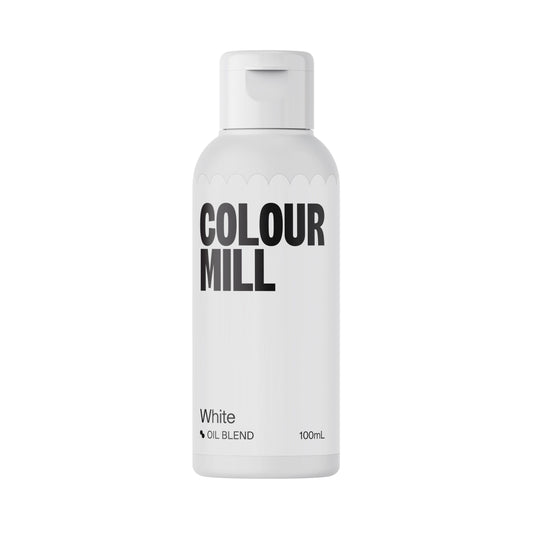 Food Colour White Colour Mill Oil 100ml