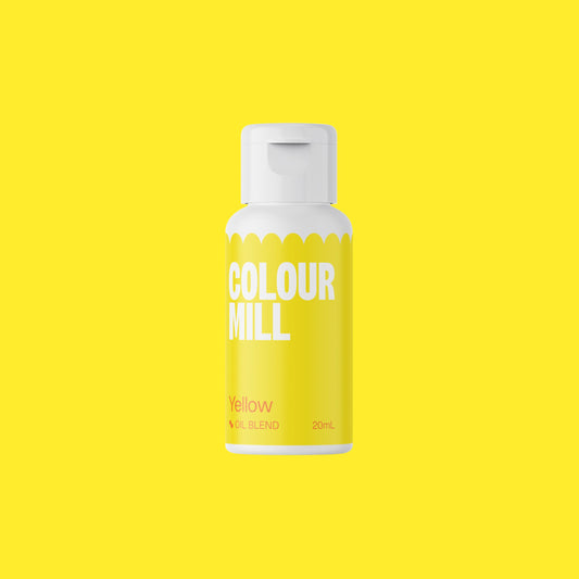 Food Colour Yellow Colour Mill Oil 20ml