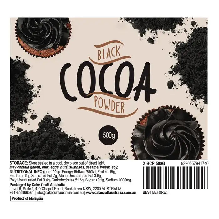 Cocoa Black Cocoa Powder 500g – view 2